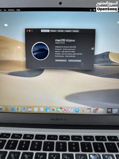 13 انش MacBook Air 2012 بحالة الوكال 2