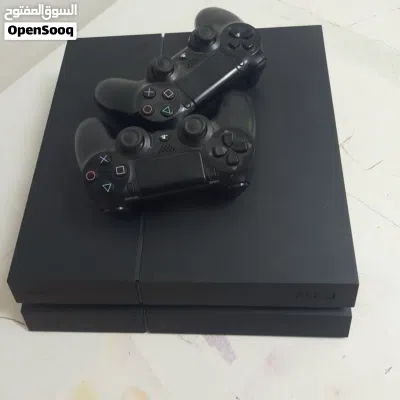 ps4 with 2 games it's in brand new condition. and with steering wheel 2