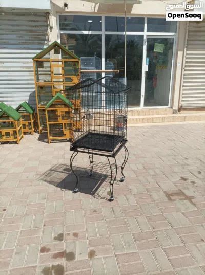 قفص اسود فخم للطيور 2