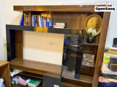 Danube TV unit with bookshelf & drawers for sale 3