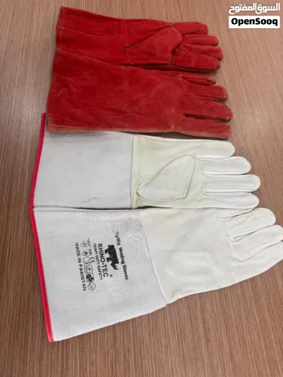 قفازات لحام عالية الجودة متوفرة مع سياب للتجارة. High-quality welding gloves WITH SIYAB TRADING. 4