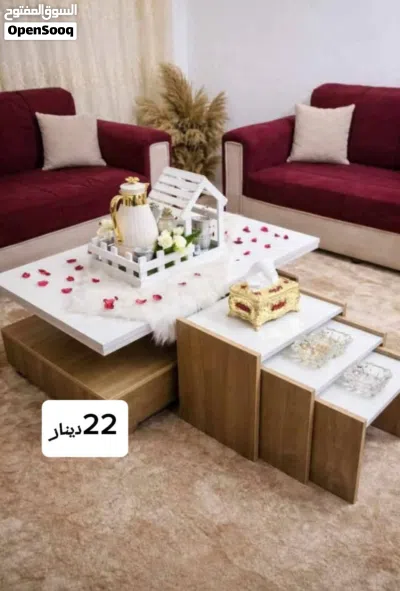 طاولات وسط مع سيرفس 4