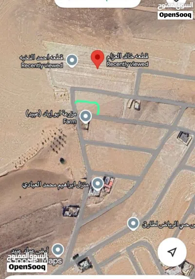 للبيع قطعة أرض مميزة في الزرقاء – بيرين / مشروع الرياض 2