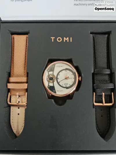 ساعة رجالي ماركة TOMI face gear جديده للبيع 2