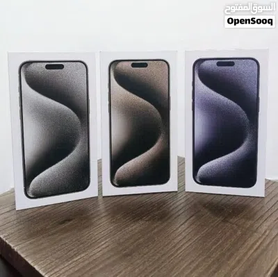 iphone 15 pro max 256GB ايفون 15 برو ماكس جديد كفالة لمدة 12 شهر 4
