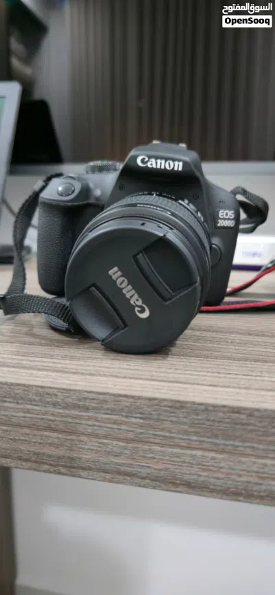 كاميرا كانون EOS 2000D مع شنتتها الخاصة - بحالة ممتازة 3