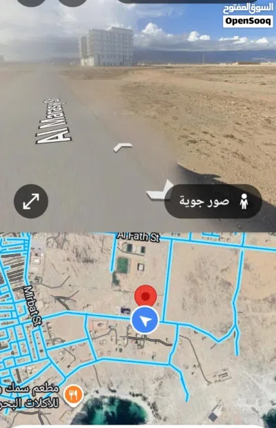 ارض تجاريه مرباط سدح موقع خيالي 4
