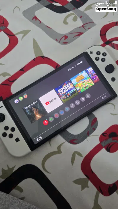 نينتندو سويتش oled بحاله ممتازه للبيع او البدل بما يناسب (شوف الوصف) 4