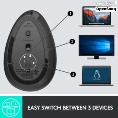 Logitech MX Vertical Wirless Mouse 3
