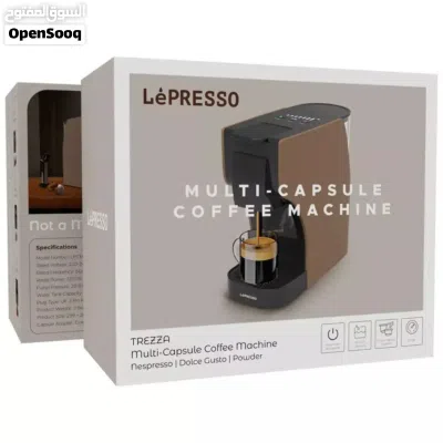 ماكينة القهوة متعددة الكبسولات من ليبرسو (LePresso Trezza Multi-Capsule Coffee Machine) 2