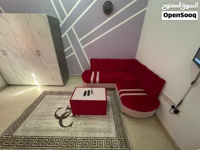 متوفر استديو غرفه وحمام ومطبخ مفروش بالكامل بالغبره الشماليه بجوار مدرسه دره الخليج واسواق الامارات 2