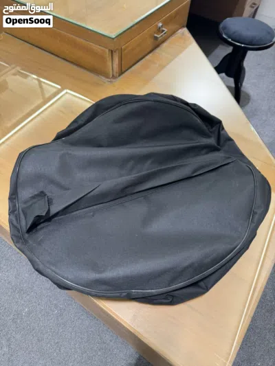 طبل جلد صناعة سورية مع شنطة وحزام والعصي 3