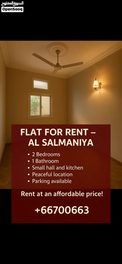 Flat for rent in Manama specifically in the Salmaniya area 3