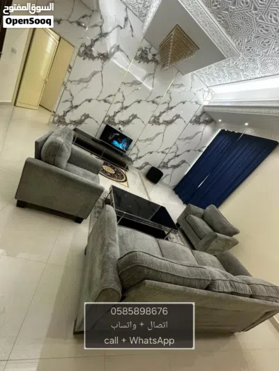 للايجار غرفه وصاله مفروشه في شعاب الاشخر 3600 شهري 3