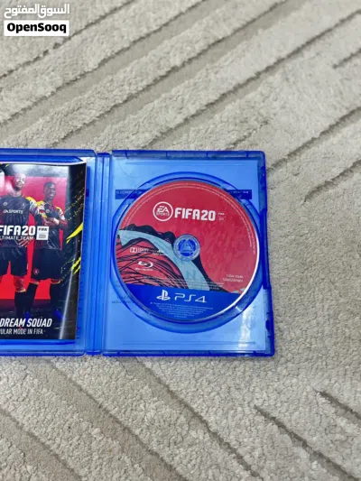 أشرطة العاب PS4 GTA5 FiFA20 WWE22 2