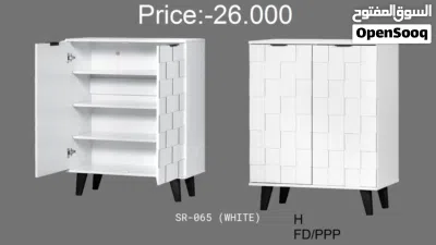 رف أحذية جديد تمامًا ببابين Brand New Shoe Rack 2door 4