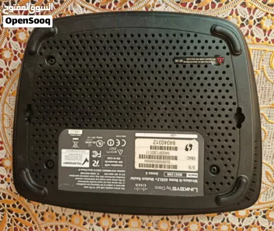 مودم راوتر سيسكو لينكسيس Linksys Cisco موديل WAG120N Annex A للإنترنت عبر الهاتف الثابت adsl 3