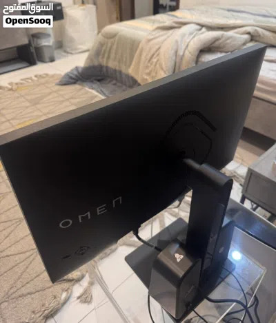 شاشة omen 23.8 inch ( مستعمله 3 ايام فقط ) 4