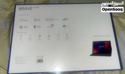 Brave t3 pro الاصدار الحديث شاشه كبيره من مستخدماته.1/ ممكن استخدامه في الدراسه واللعب 3/العمل 2