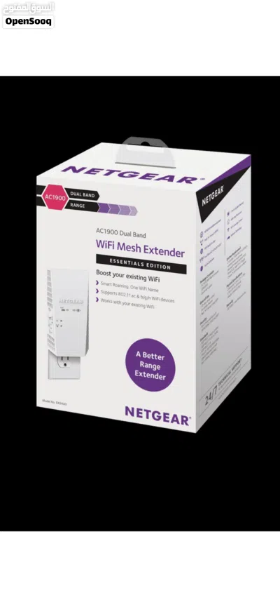 مقوي واي فاي أصلي NETGEAR AC1900 Mesh Extender - تغطية شاملة وسرعة فائقة 4