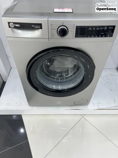 اثاث كنب فاخر لون ابيضّ و تلفاز و غسالة للبيع 3