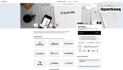 دومين Activide.com للاستثمار سعره 4155 دولار على براند بكت . للبيع مع نقل الملكية رسميًا 2