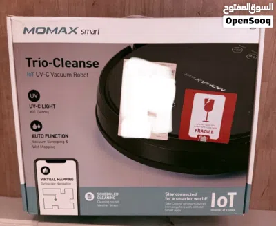 مكنسة روبوت ذكية MOMAX Smart Trio-Cleanse مستعملة بحالة جيدة 2