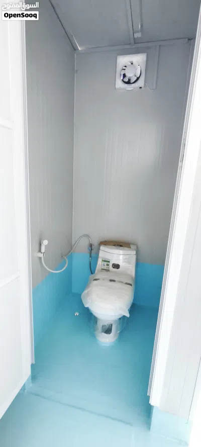 Sandwich Panel Toilet with Shower & Wash basin + Water/sawerge tank for sale on Tariq Al KHOUD LLC 4