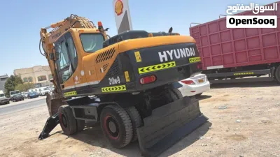 Hyundai wheel excavator 210 2
