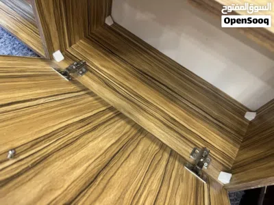 طقم طاوله مع رفوف 3