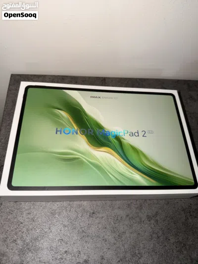 الجهاز اللوحي HONOR MagicPad 2 (بإصدار شاشة مقاس 12.3 إنش). واستعمال قليل جداً 3