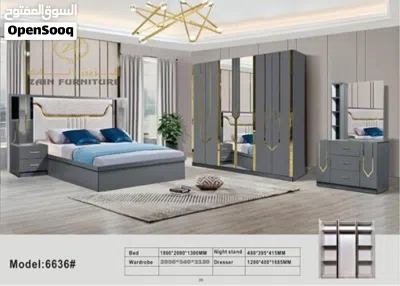 غرف نوم صيني اوريجينال مميزه 7قطع شامل التركيب والدوشق الطبي مجاني ولفتره محدوده جدا 4