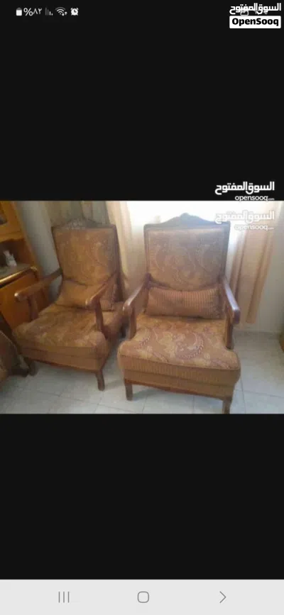 طقم كنب بحالة جيدة جدا 3