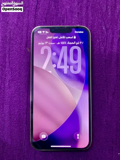 iPhone 13 proللبيع نسبه البطاريه 87الذاكره 128GB 2