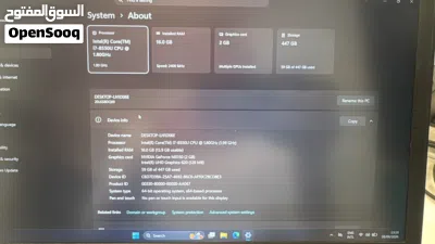 Lenovo i7 مع كرت شاشه 4