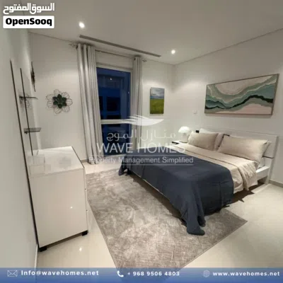 Furnished 1 Bedroom Apartment in Al Mouj شقة مفروشة بغرفة نوم واحدة في الموج مسقط 4