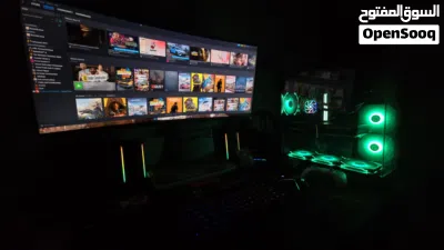 تجميعه كيمنك rtx 5070 بسعر مليونين ونصف و بيه مجال بسيط مكاني بغداد الاعلام توصيل ماعندي ابيع كامل 2