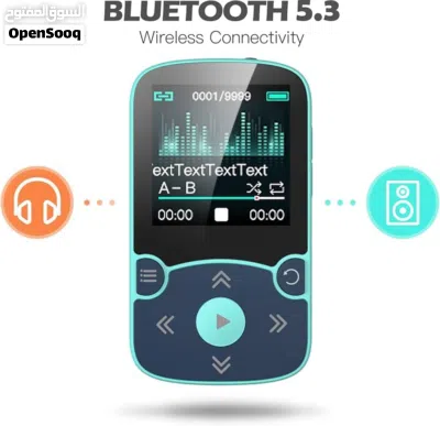 جهاز MP3 رياضي متعدد الوظائف يدعم البلوتوث والراديو وتسجيل الصوت 3