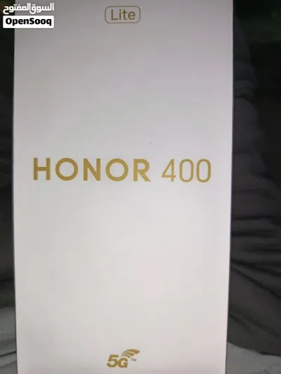 هونر 400 لايت، شريحتين، ذاكرة رام سعة 256 جيجابايت، 8G ram الجيل الخامس، لون رمادي مخملي 3