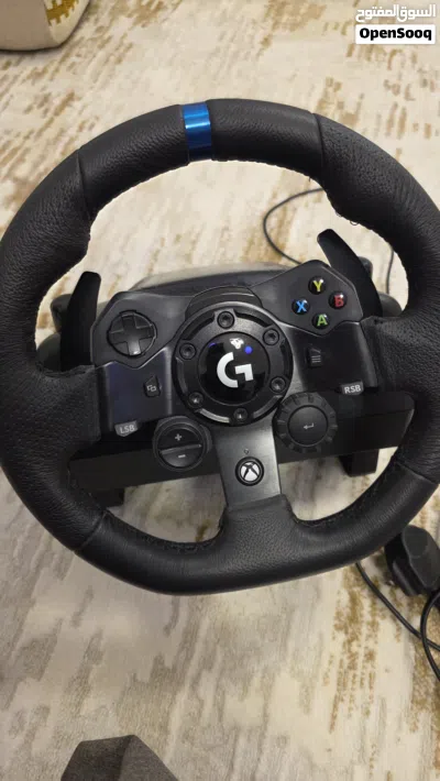 للبيع طقم دركسون لوجيتك Logitech G923 مع القير (شبه جديد) Xbox & PC 2