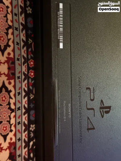 1TB 9.60 PS4 Jailbreak بلايستيشن سوني 4 مهكر نظيف ويوجد شحن 4