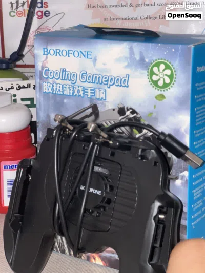 للبيع قبضة العاب مع مروحة تبريد اصلية من شركة Borofoneموديل BG3 2