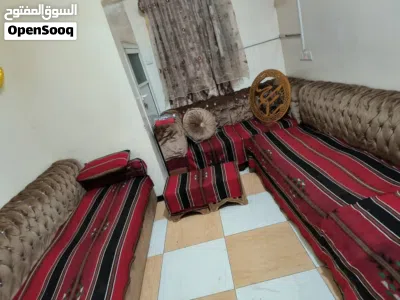 مجلس انتريه مغربي 12مترخشب مرتفع واسفنج فيه زاويتين 2