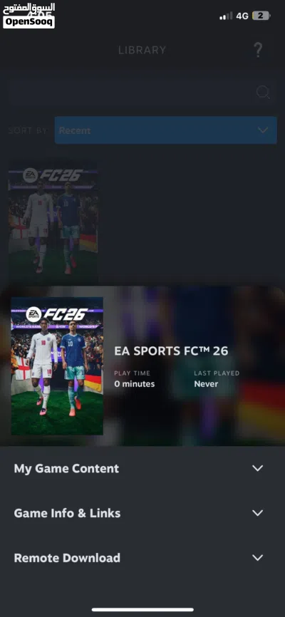 حساب استيم للبيع عليه fc 26 steam account with fc 26 on for sale 3