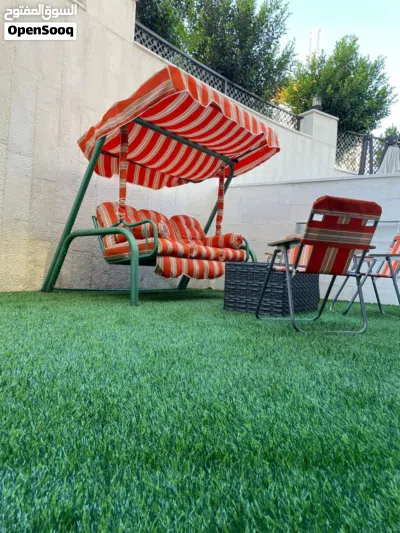 شقة مفروشة فاخرة مع ترس - ام السماق / غرفتين 100م2 Furnished Luxury Apartment w/ private terrace 3
