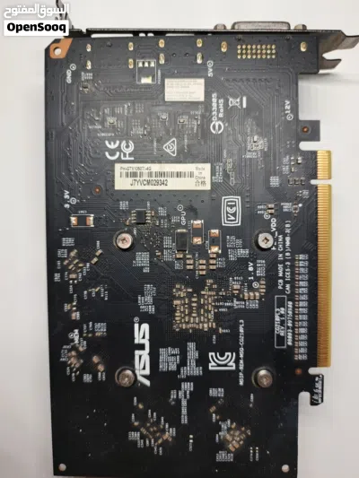 كرت شاشة ASUS Phoenix GTX 1050 Ti 4GB بحالة ممتازة 4