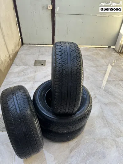 اطارات برادو شركة مستعمل دنلوب 4