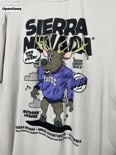 Sierra Nevada Graphic Tee - Primark Edition - Size XL - White 2
