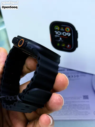 Apple Watch Ultra 2 49mm Balck Ti Balck Under Warranty Apple 4 Months Available like new 100% Batte 4