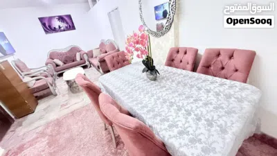 طقم كنب وطاوله سفره 4